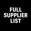 Full Supplier List